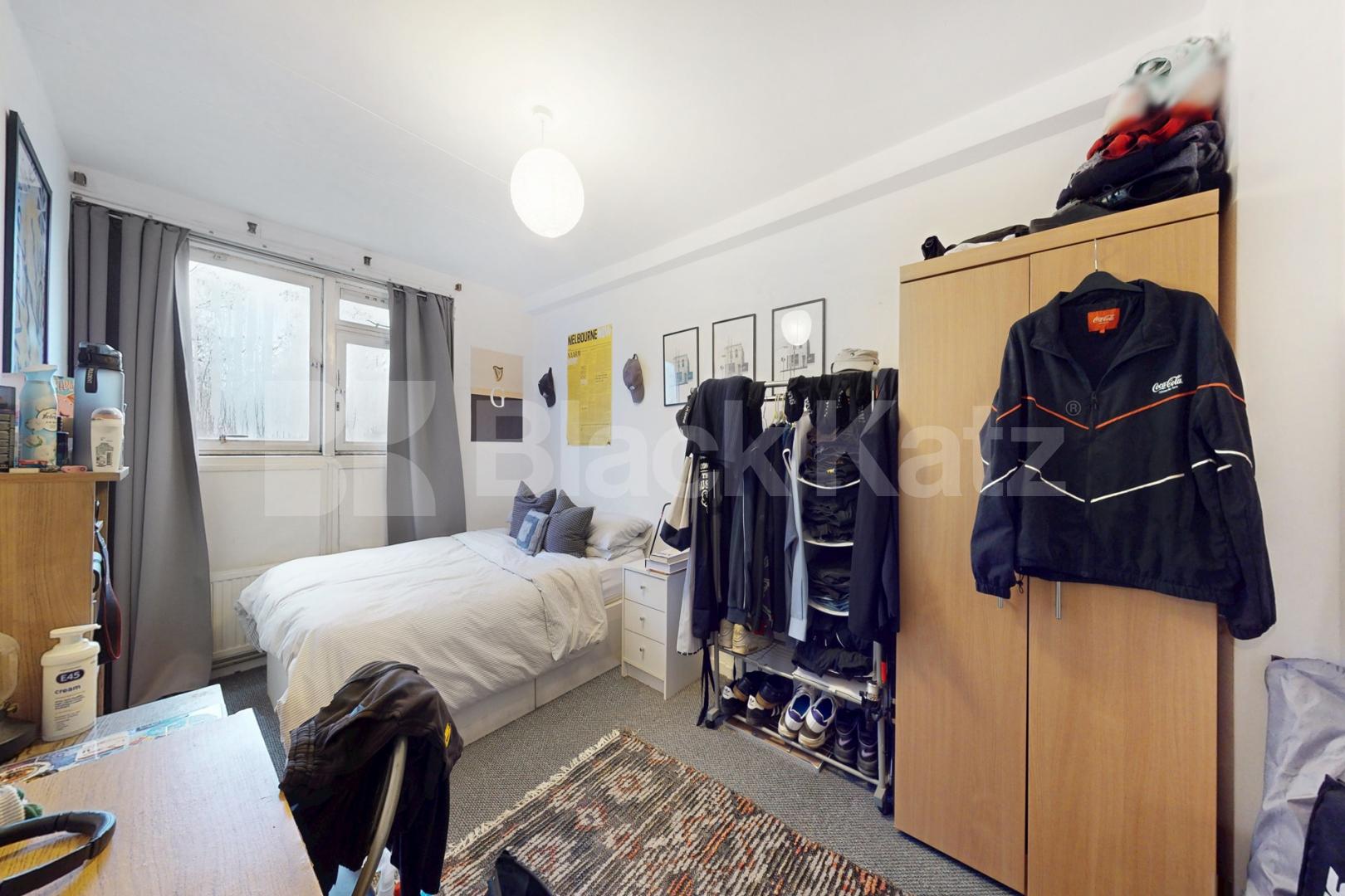 Mid-Century duplex apartment on the top two floors (Second and third).  Maskelyne Close, Battersea
